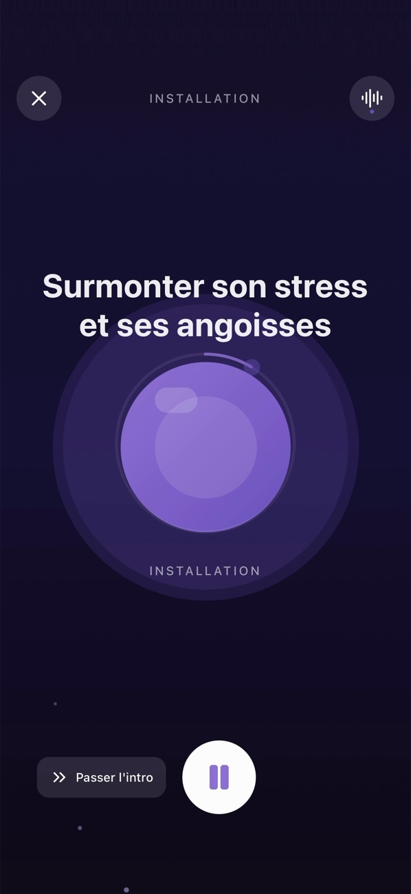 Lecteur d'Amethy, phase « Installation ».